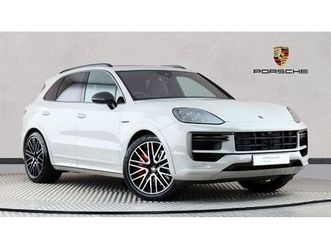 porsche cayenne estate turbo e-hybrid 5dr tiptronic s