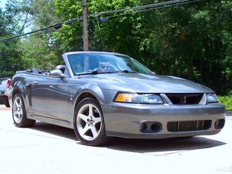2003 ford mustang 1-family owned svt cobra convertible 6-speed 32v supercharged