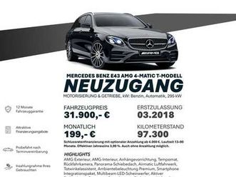 amg e 43 amg/ahk/pano/airm/burmester sportp.