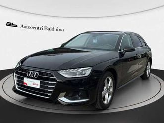 a4 4âª serie a4 avant 35 2.0 tdi mhev business advanced 163cv s-tronic