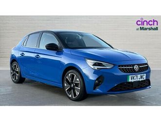 vauxhall corsa e 100kw elite nav premium 50kwh 5dr auto [7.4kwch]