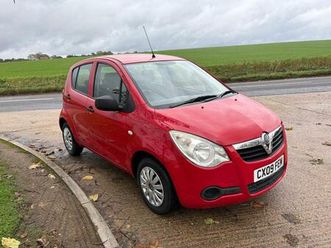 2009 vauxhall agila 1.0 12v expression 5dr hatchback petrol manual