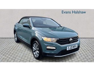 volkswagen t-roc cabriolet 1.0 tsi 110 design 2dr