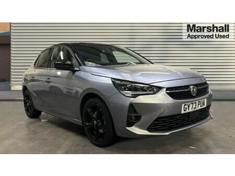 vauxhall corsa 1.2 turbo gs 5dr auto