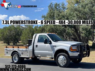 2001 ford f-550 4x4 - 6 speed manual - 7.3l powerstroke - special ordered