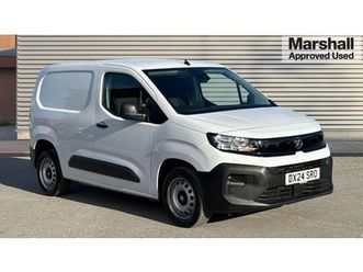 vauxhall combo cargo 1.5 turbo d 100ps prime h1 van