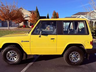 1989 mitsubishi montero