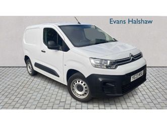 citroen berlingo van 1.5 bluehdi 1000kg enterprise ed 100ps 6 speed s/s