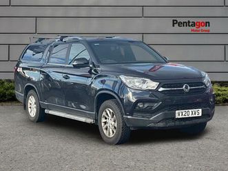 ssangyong musso double cab pick up rhino 4dr auto awd