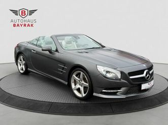mercedes-benz sl 350 amg line airscarf/pano/keyl./memory/uvm.