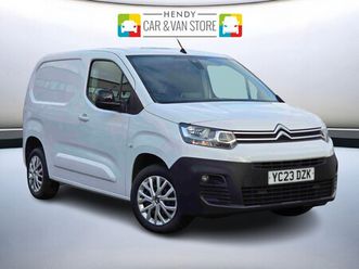 citroen berlingo van 1.5 bluehdi 650kg driver edition 100ps 6 speed s/s