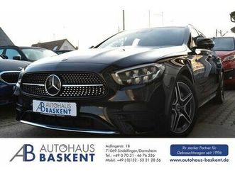 mercedes-benz e 220 d t amg line*panorama*ahk*led*kamera*shz*