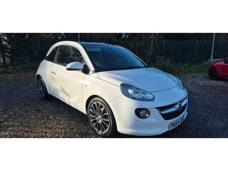 2014 vauxhall adam 1.2i glam 3dr hatchback petrol manual