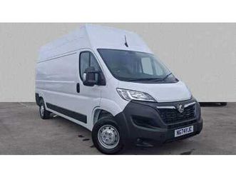 vauxhall movano 2.2 turbo d 140ps h3 van prime