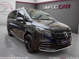 mercedes classe v long 300 d 9g-tronic exclusive full option mercedes garantie 12 mois