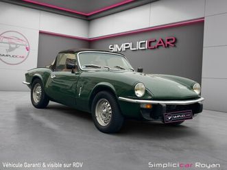 triumph spitfire 1500 fh 71 ch / ct ok / dossier complet réfection atelier souchet / garantie 12 mois
