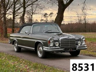 mercedes-benz 280 se/9 3.5 w11 cabriolet bj.1970