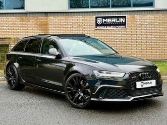 2017 audi a6 4.0 rs 6 performance tfsi quattro auto 4wd 5dr estate petrol automatic
