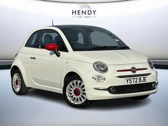 fiat 500 1.0 mild hybrid red 3dr
