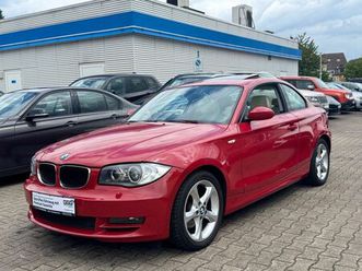 bmw 120dcoupe shz automatik schiebedach volleder tem