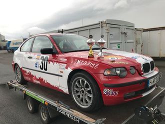 bmw e46 318ti rallye kfp und tüv neu motorsport