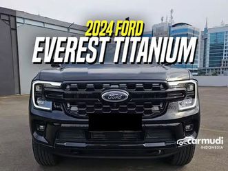 2024 ford everest 2.0 titanium suv black on brown hitam 4x4 awd