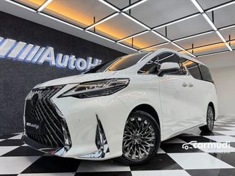 2023 lexus lm 350 3.5 7 seater mpv [km17.000] nik2023 white on black sunroof pbd atpm wrnty5thn #lm350 #lm350h #autohigh #best deal