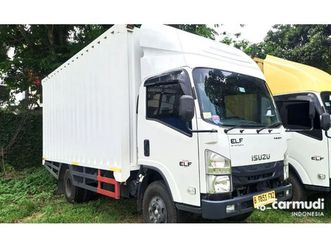 2024 isuzu elf 4.8 nmr truck mulus+banbaru murah cdd isuzu elf nmr box besi 2024 bok