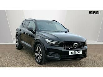 volvo xc40 recharge 1.5 t5 recharge phev r design pro 5dr auto