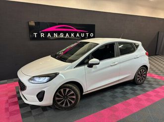 ford fiesta 1.0 ecoboost flexifuel ethanol/ essence 95 ch ss bvm6 titanium business / 1er main / attelage / carplay