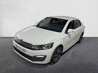 citroën c-elysée bluehdi 73kw (100cv) shine de segunda mano y ocasión | driveris