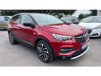 vauxhall grandland x 1.2 turbo elite nav 2018