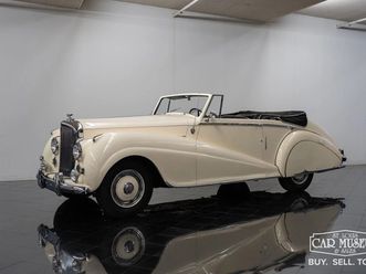 1950 bentley mark vi drophead coupe