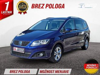 seat alhambra 2.0 tdi dsg xcellence | 1.lastnik | asistence