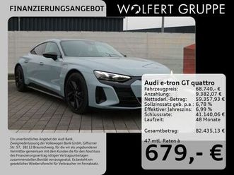 audi e-tron gt quattro *exclusive*acc*360°*b&o*hud