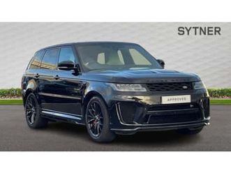 5.0 v8 supercharged 575 svr 5dr auto