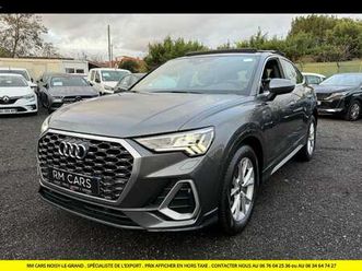 q3 sportback 35 tfsi 150 ch s tronic 7 s line