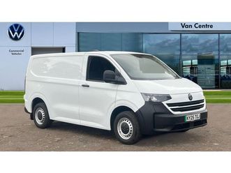volkswagen transporter 100kw 65kwh commerce plus van auto