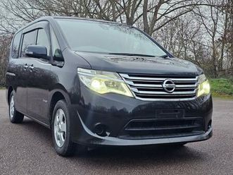 nissan serena 64 reg 2.0 auto 8 seater highway star mpv hybrid electric automatic