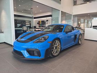 certified 2025 porsche 718 cayman gt4 rs