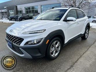 certified 2023 hyundai kona sel
