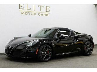 used 2018 alfa romeo 4c spider base