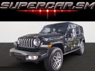 wrangler 4ª serie wrangler unlimited 2.0 turbo sahara
