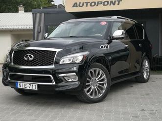 infiniti qx80 5.6 v8. 2 év garancia. full extra. magyarországi első forgalombahelyezés. gyári