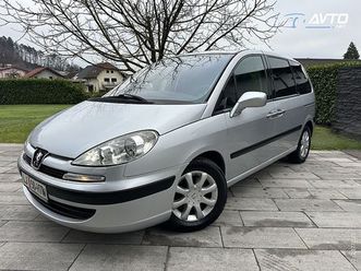 peugeot 807 st 2.2 hdi vsa oprema slo. odličen