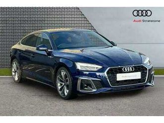 audi a5 35 tfsi s line 5dr s tronic [comfort+sound] hatchback petrol automatic