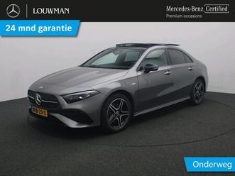 mercedes-benz a-klasse 250 e business solution amg amg line | night pakket | panorama schuif-kanteldak | sfeerverlichting | head-up display | apple carplay | ke
