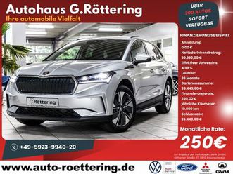 skoda enyaq 60 loft matrix-led+rfk+navi+keyless+shz
