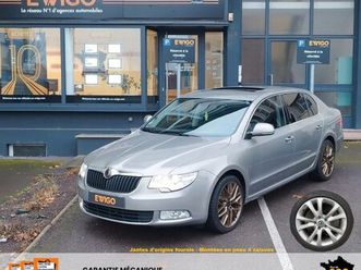 skoda superb 1.8 tfsi 160ch elegance 4x4 toit ouvrant carplay sieges elec jtes origine dispo entretien full