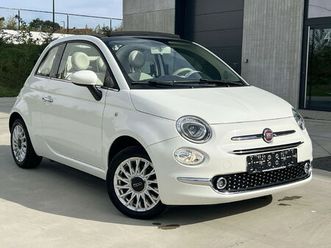 fiat 500c 1.2i euro 6b cabrio / airco / pdc / amper 42.000km